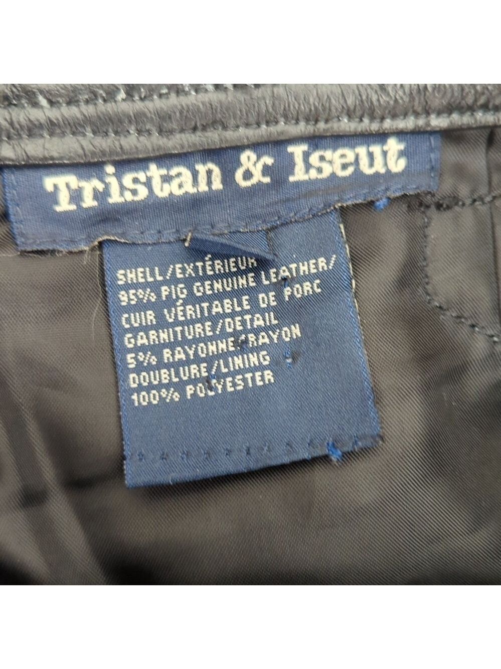 HP. Vintage Pig Leather Skirt - Picture 9 of 14